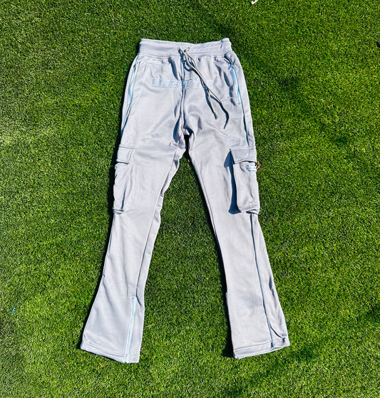 CEO Lifestyle Stacked Pants (Grey)