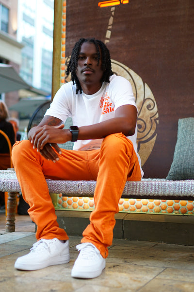 CEO Lifestyle "Hustle" Tee (Orange)