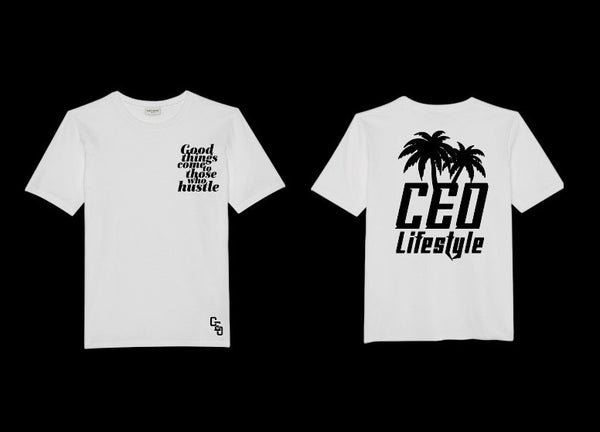 CEO Lifestyle "Hustle" Tee (Black)